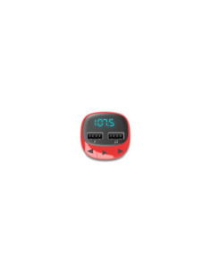 Transmisor fm coche energy sistem rojo