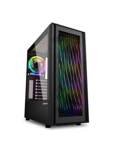 Caja ordenador gaming sharkoon wave atx