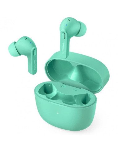 Auriculares bluetooth philips tat2206gr 00 green