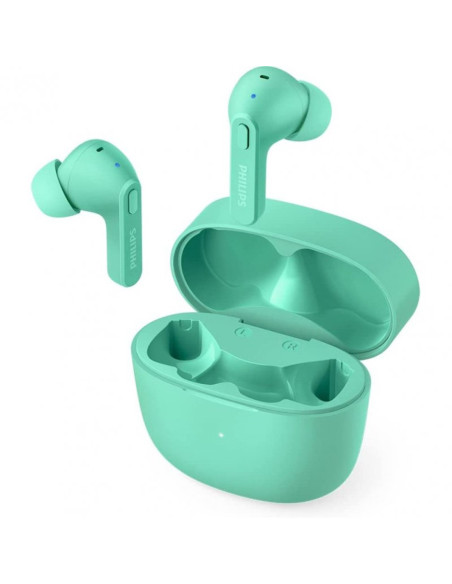 Auriculares bluetooth philips tat2206gr 00 green