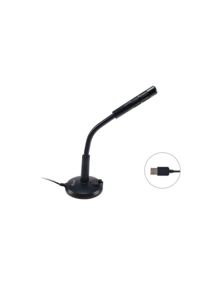 Microfono sobremesa equip onmidireccional usb brazo