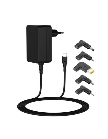 Cargador portatil universal leotec 45w usb
