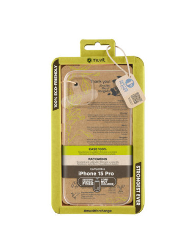 Funda muvit recycletek apple iphone 15