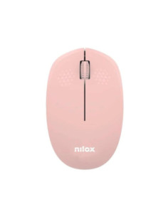 Raton inalambrico nilox nxmowi4014 rosa