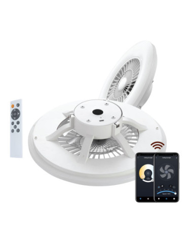 Lampara techo muvit io wifi 40w