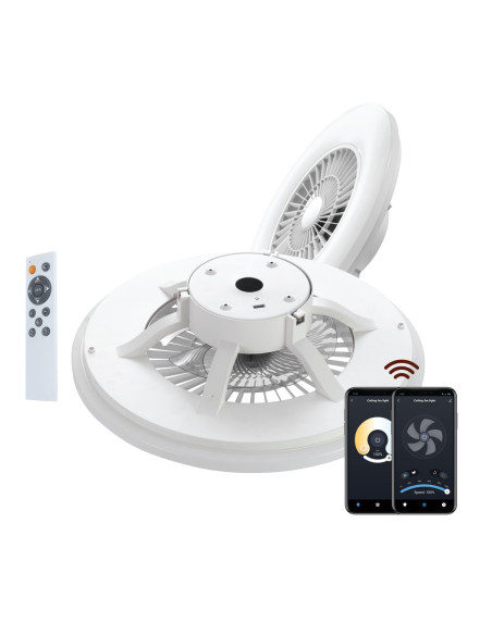 Lampara techo muvit io wifi 40w