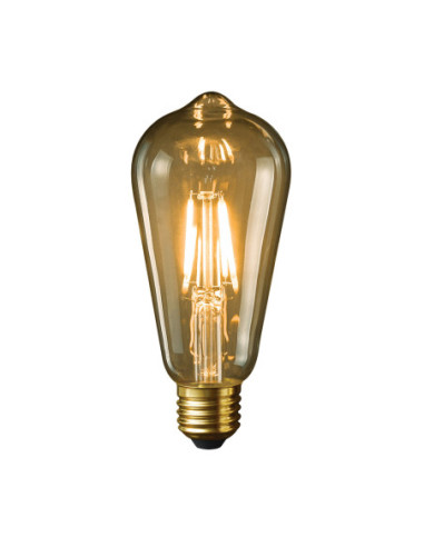 Bombilla muvit io filamentos vintage edison
