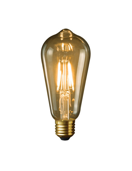 Bombilla muvit io filamentos vintage edison