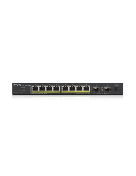 Switch 10 puertos zyxel gs1100 - 10hp - eu0102f