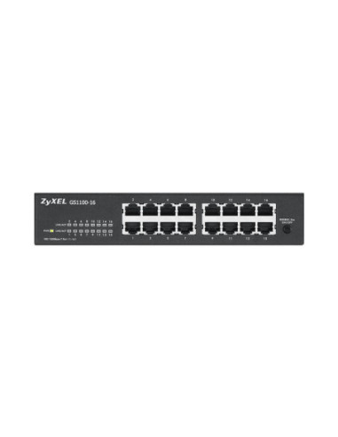 Switch 16 puertos zyxel gs1100 - 16 - eu0103f