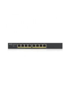 Switch 8 puertos zyxel gs1900 - 8hp - eu0103f