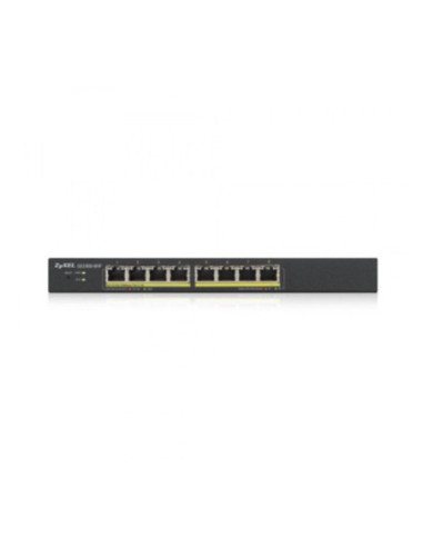Switch 8 puertos zyxel gs1900 - 8hp - eu0103f