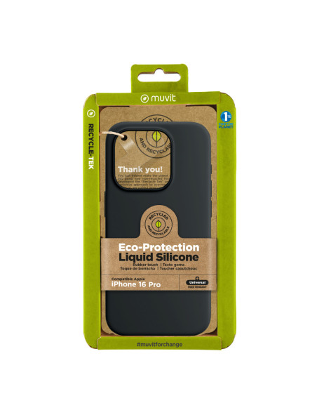 Funda muvit recycletek liquid silicone apple