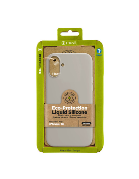 Funda muvit recycletek liquid silicone apple