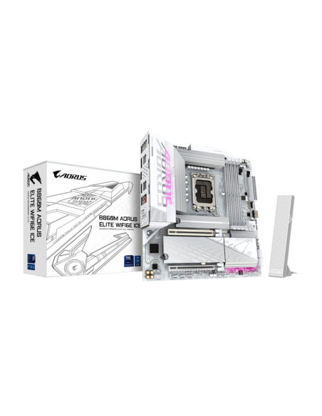 Placa base gigabyte b860m aorus elite