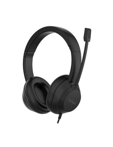 Auriculares nilox nxausb02 negro
