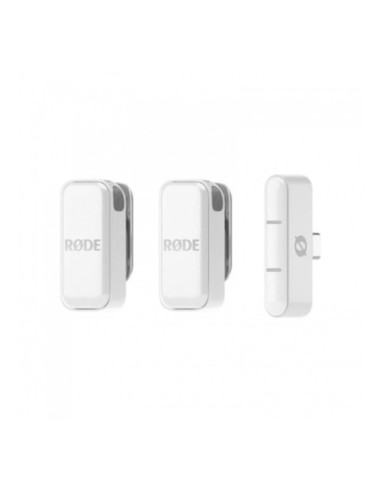 Microfono inalambrico rode micro l blanco
