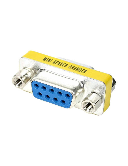 Adaptador rs232 startech hembra - hembra