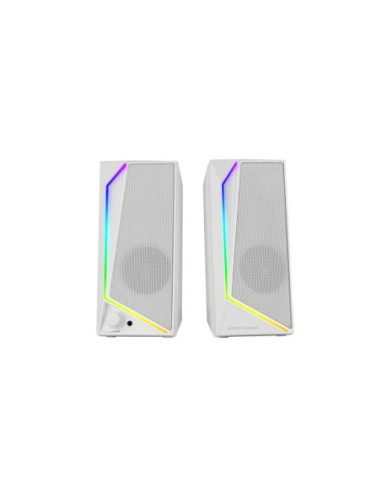 Altavoces mars gaming 2.0 ms72w white