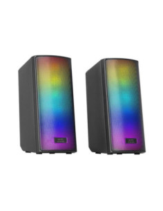 Altavoces mars gaming 2.0 msrgb2 negro