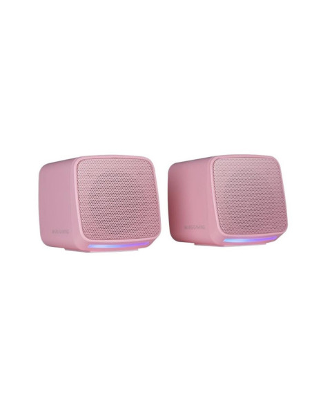 Altavoces mars gaming 2.0 msprop rosa
