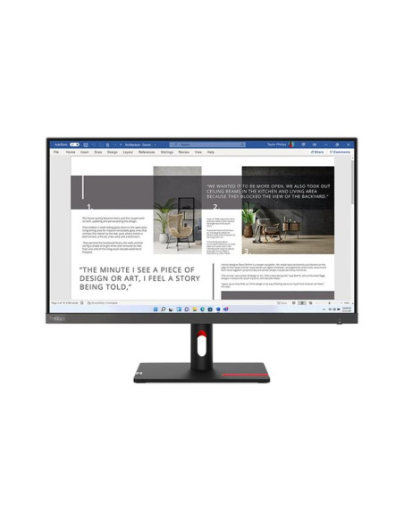 Monitor lenovo thinkvision s27i - 30 27 pulgadas fhd
