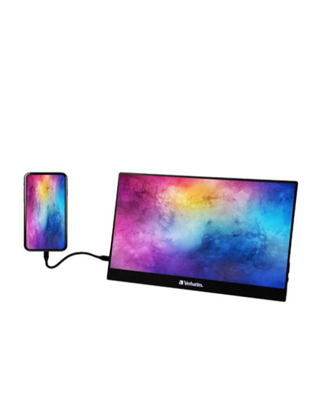 Monitor portatil vervatim 14 pulgadas fhd 30hz