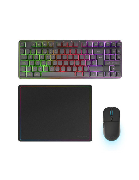 Teclado + raton mars gaming mcpwtkles