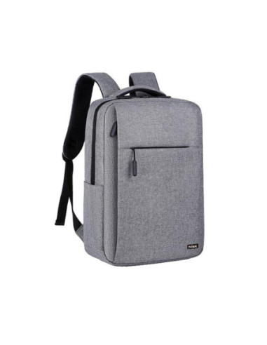 Mochila nilox nxbk035 portatil 15.6 pulgadas gris