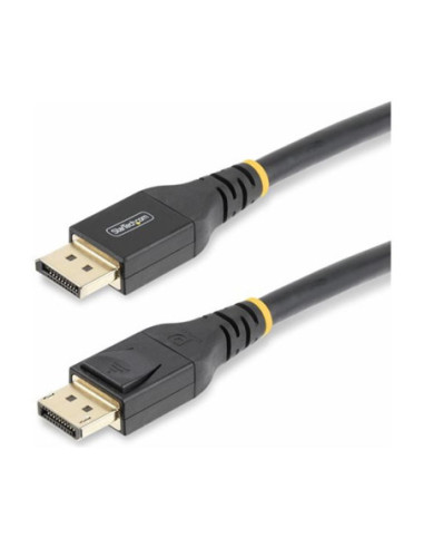 Cable displayport startech 15m macho - macho negro