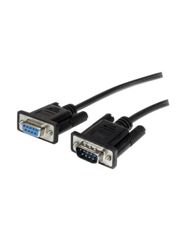 Cable db9 startech 1m macho - hembra negro