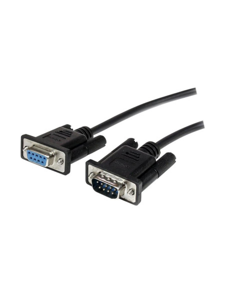 Cable db9 startech 1m macho - hembra negro