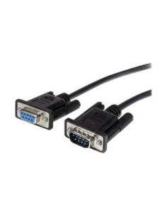 Cable db9 startech 3m macho - hembra negro