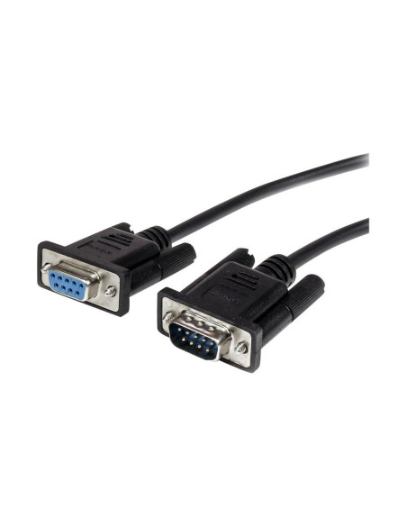 Cable db9 startech 3m macho - hembra negro