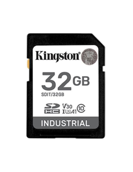 Tarjeta memoria sdhc 32gb kingston industrial