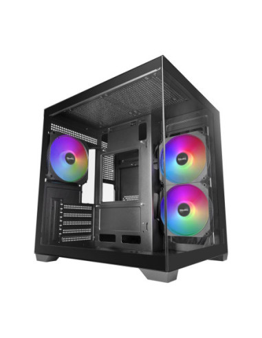 Caja ordenador mars gaming mc - view3 matx
