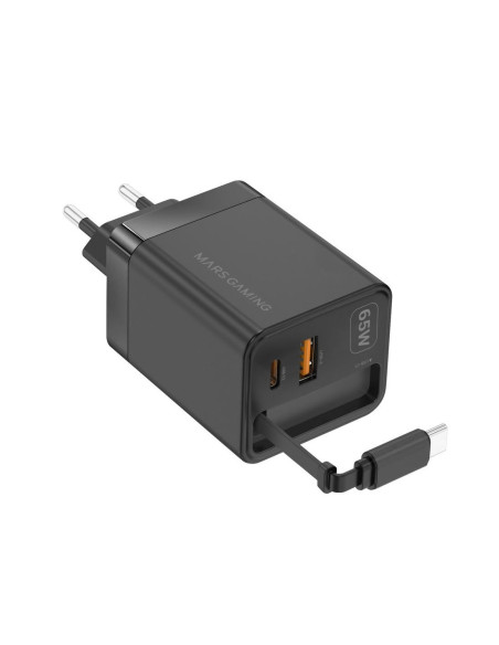 Cargador pared mars gaming md - gan65r 65w