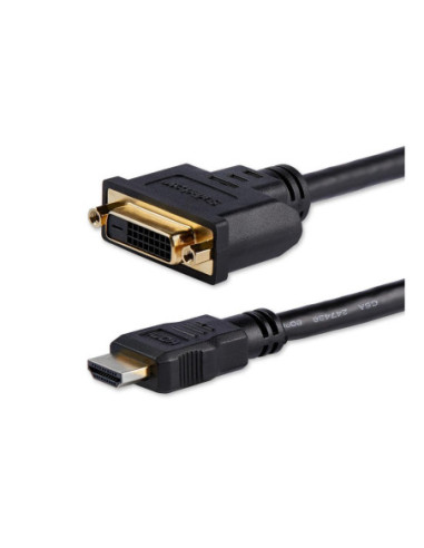 Cable hdmi a dvi - d startech 0.20m