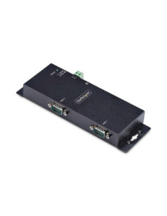 Adaptador rj45 a 2x rs232 db9