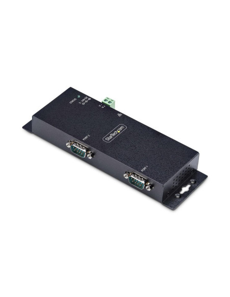 Adaptador rj45 a 2x rs232 db9