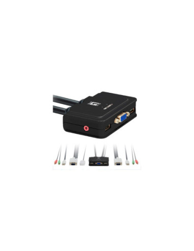 Conmutador kvm leven one kvm - 0223 vga