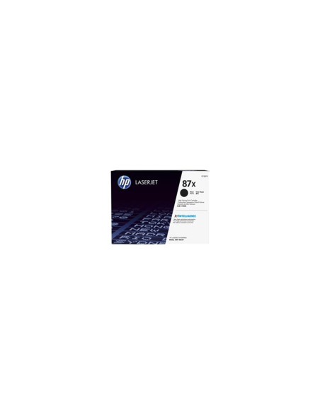 Toner hp 87x cf287x negro 18000