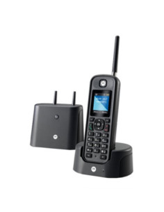Telefono fijo inalambrico motorola o201 negro