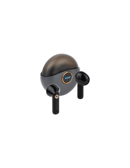 Auriculares tooq tqbwh - 0060g inalambrico gris