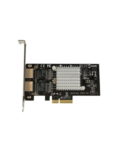 Tarjeta red startech st2000spexi 2x rj45