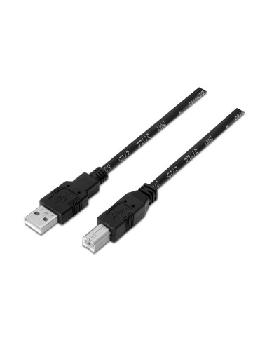 Aisens Cable USB 2.0 tipo A M-B M 1.8m