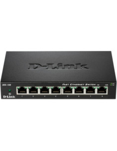 Switch 8 puertos 10 100 fast