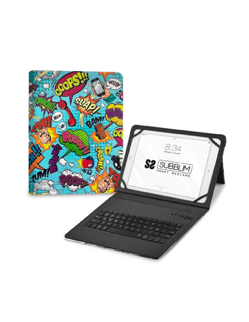 Funda + teclado subblim keytab pro