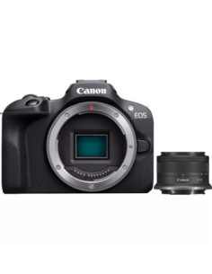 Camara reflex canon eos r100 +