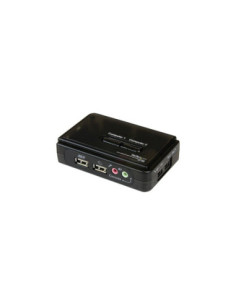Conmutador kvm startech 2 puertos todo